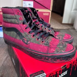 Vans Horror Nightmare on Elm Street Sk-8 Hi